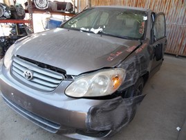 2003 Toyota Corolla Gray 1.8L AT #Z24733